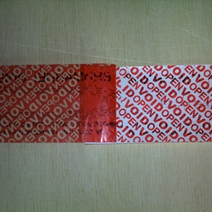 防伪字模标签